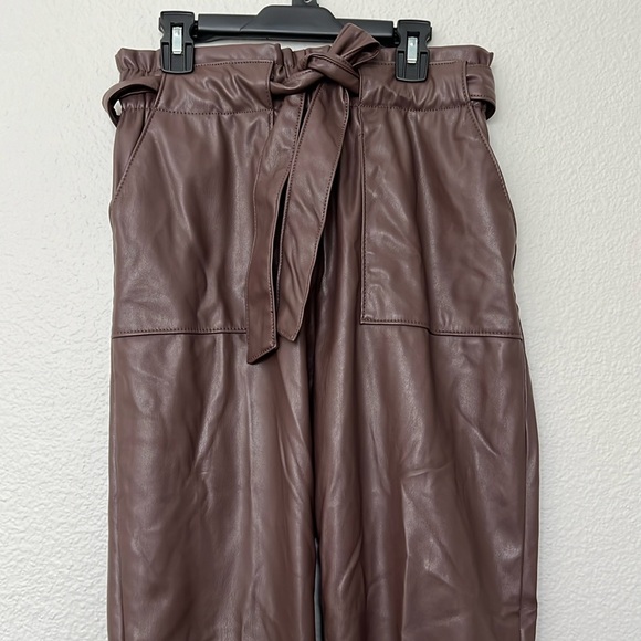 Belted Faux Leather. - Picture 3 of 5